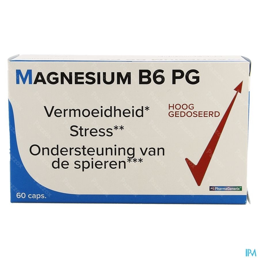 Magnesium B6 Pg Pharmagenerix Caps 60