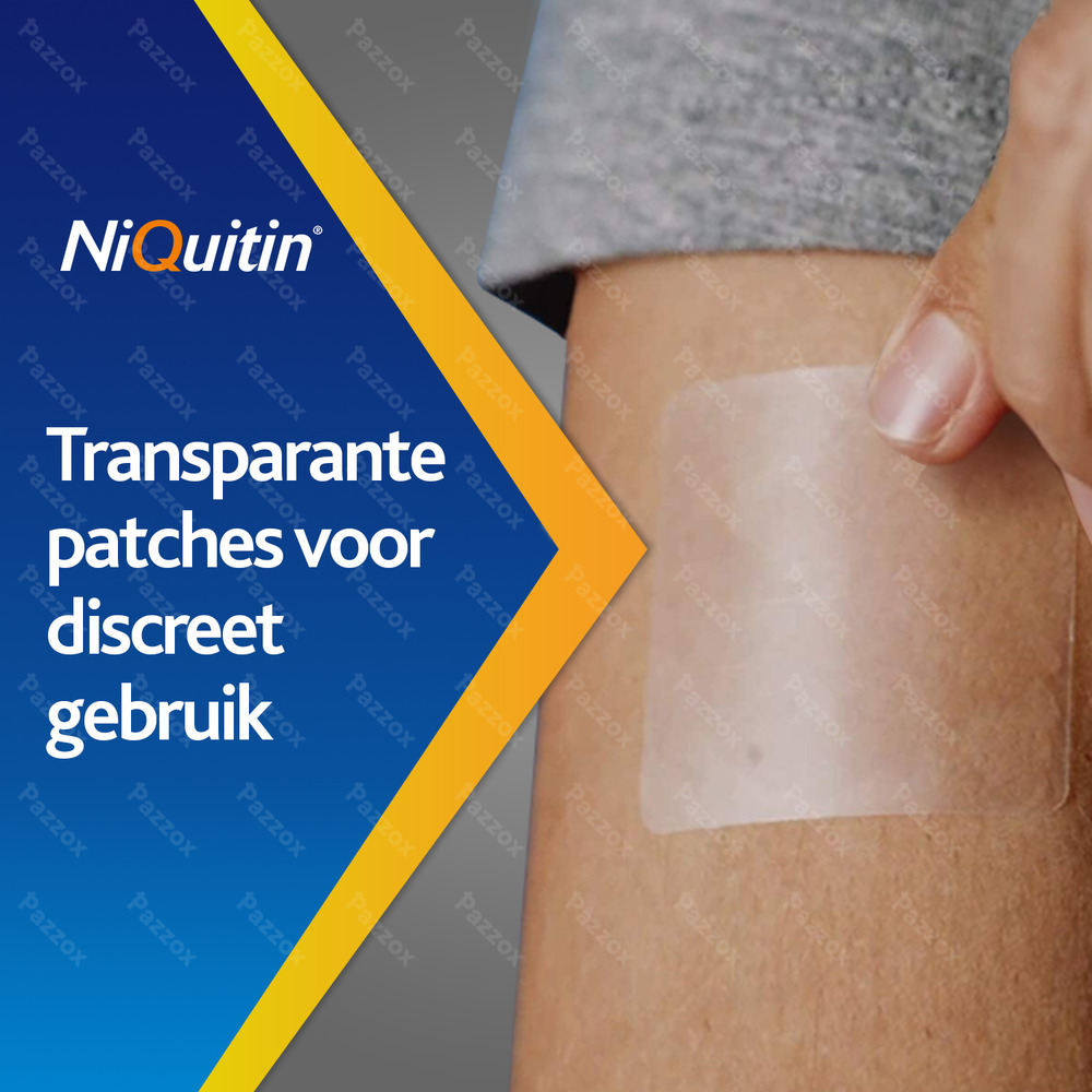 Niquitin Clear Patches 21 X 21mg