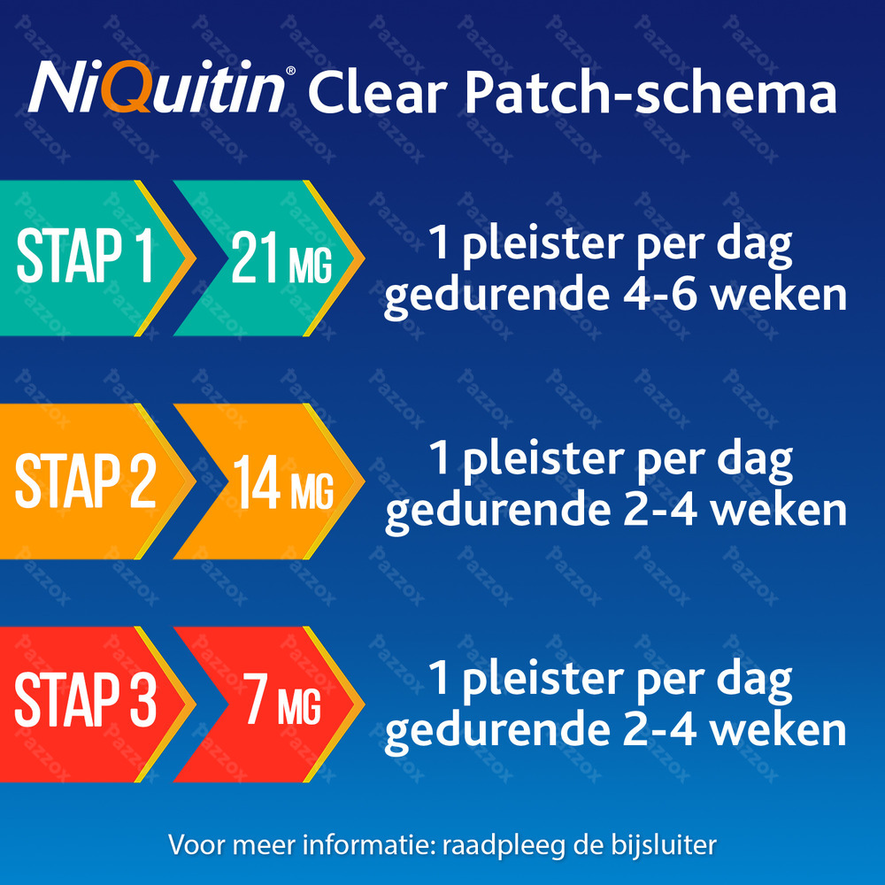 Niquitin Clear Patches 21 X 21mg