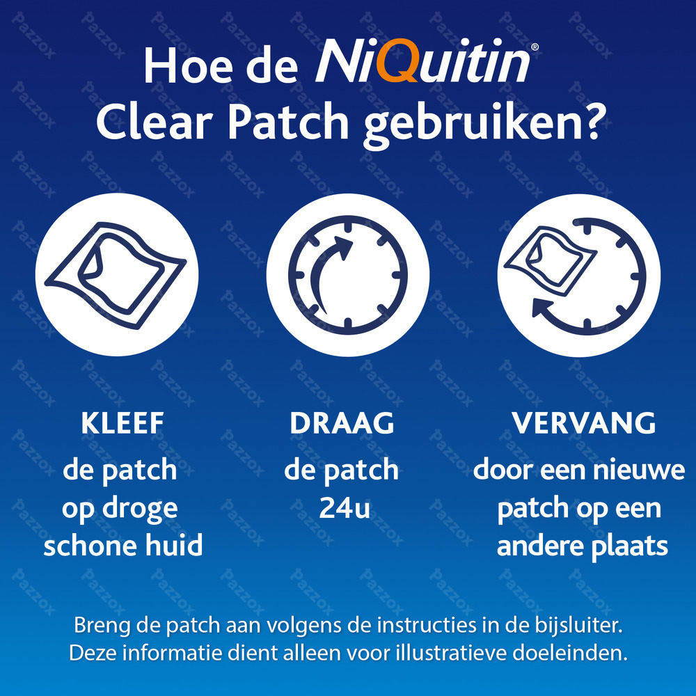 Niquitin Clear Patches 21 X 21mg