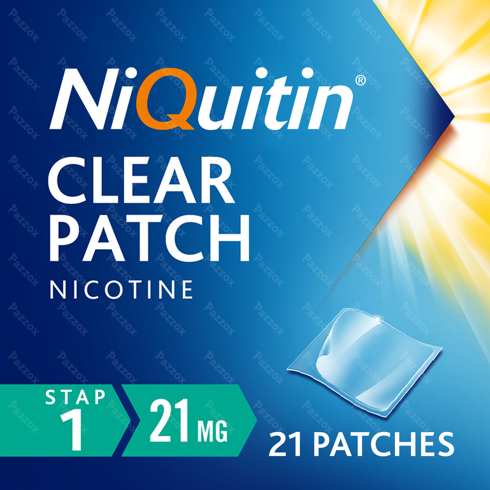 Niquitin Clear Patches 21 X 21mg