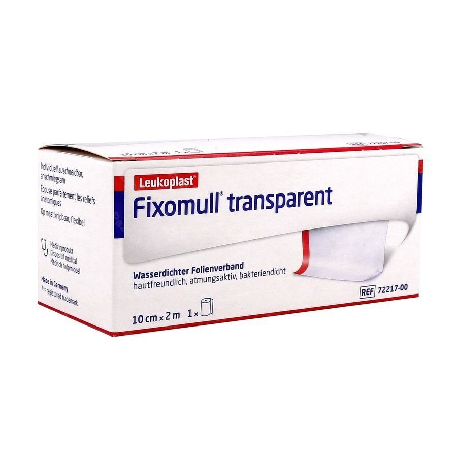 Fixomull T Fixatieverband 10cmx 2m 1 7221700