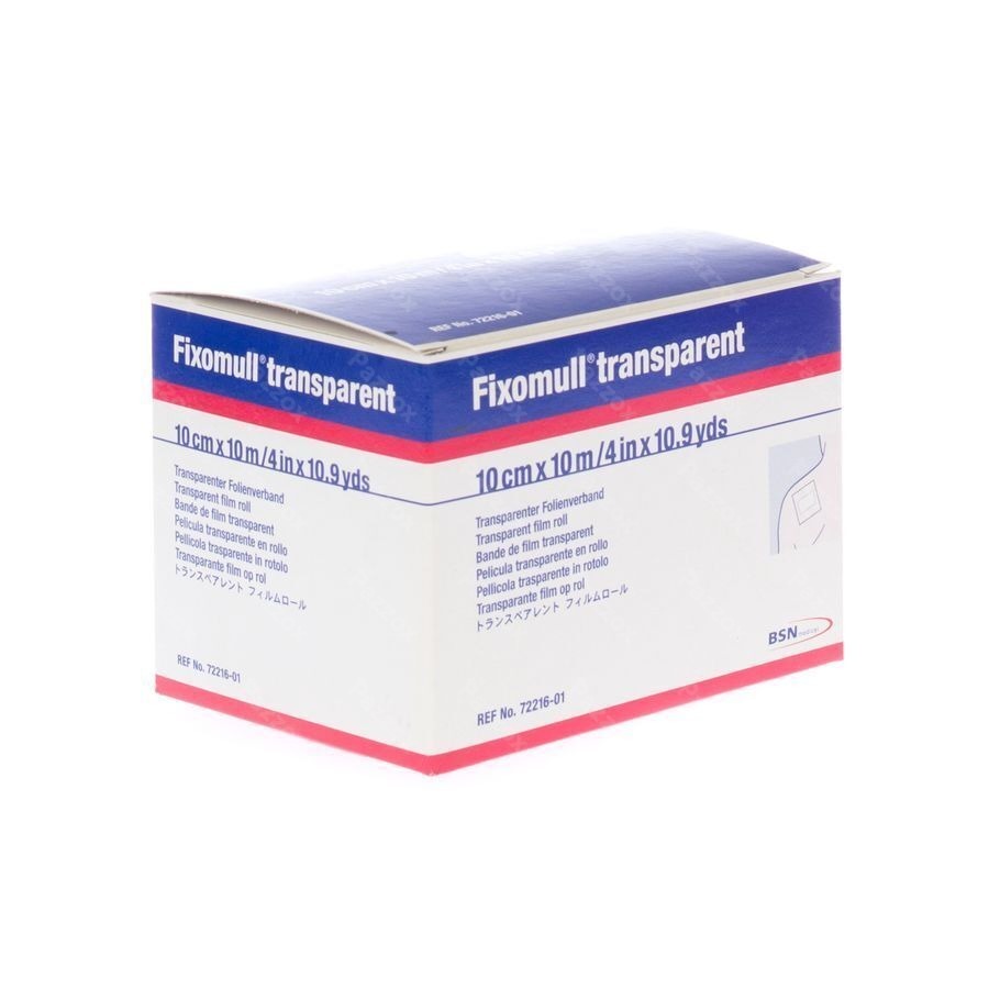 Fixomull T Fixatieverband 10cmx10m 1 7221601