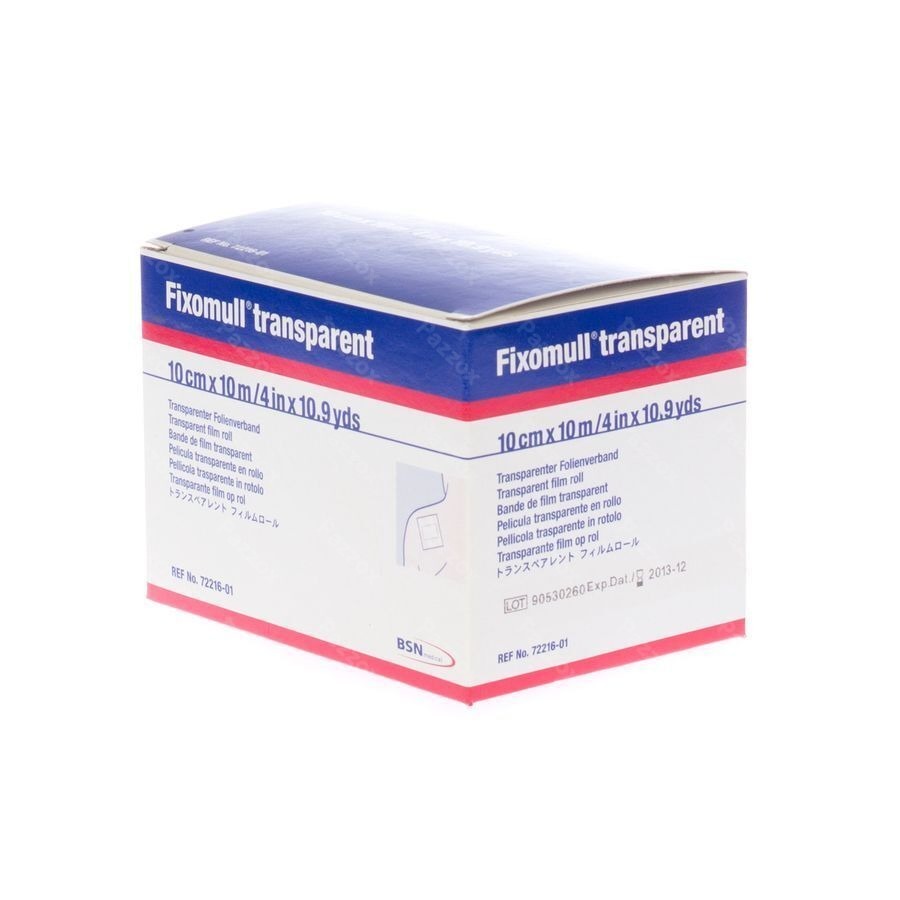 Fixomull T Fixatieverband 10cmx10m 1 7221601