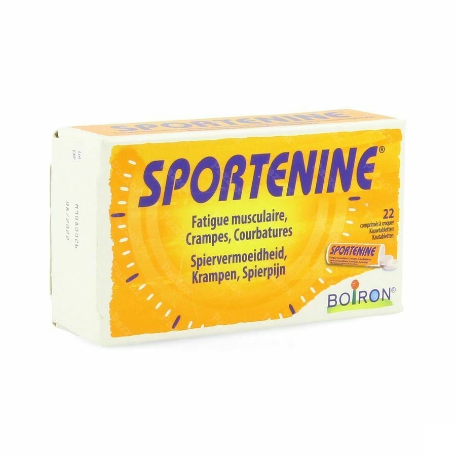 Boiron Sportenine 22 Kauwtabletten