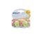 Philips Avent Fopspenen Transparant Silicone 3-6m 2 SCF170/18