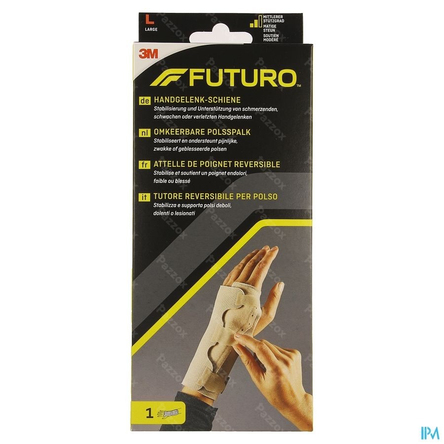 Futuro Omkeerbare Polsspalk 47855, Large