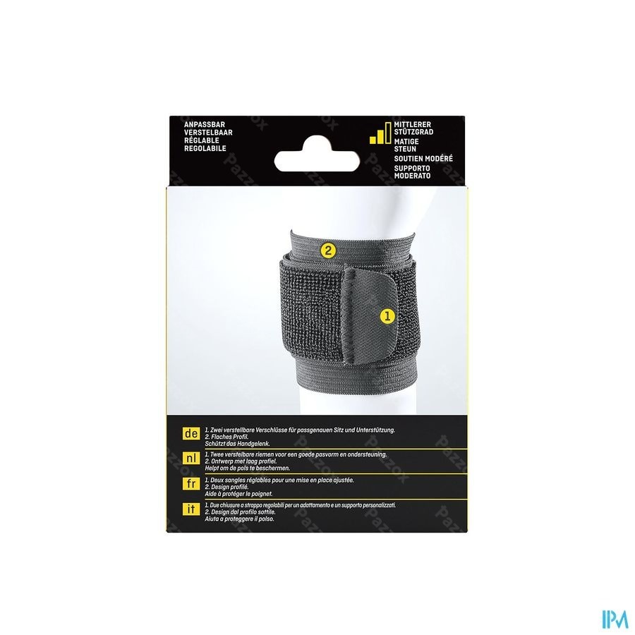 Futuro Polsbandage 46378, Zwart, Aanpasbaar