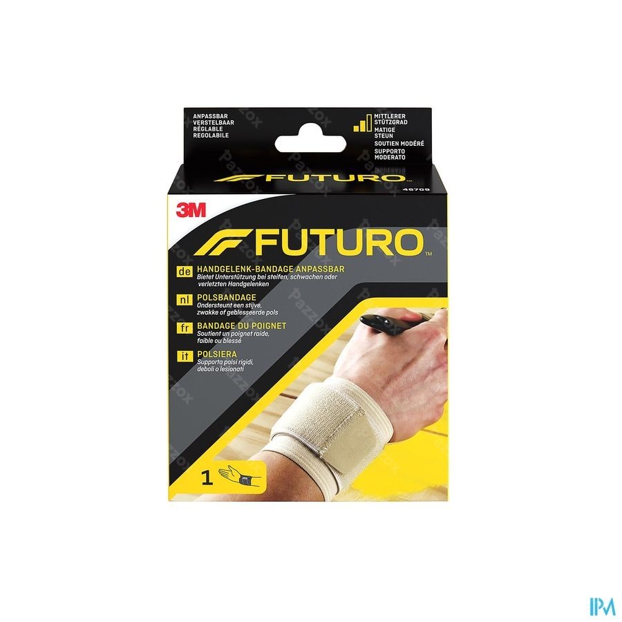 Futuro Polsbandage 46709, Beige, Aanpasbaar