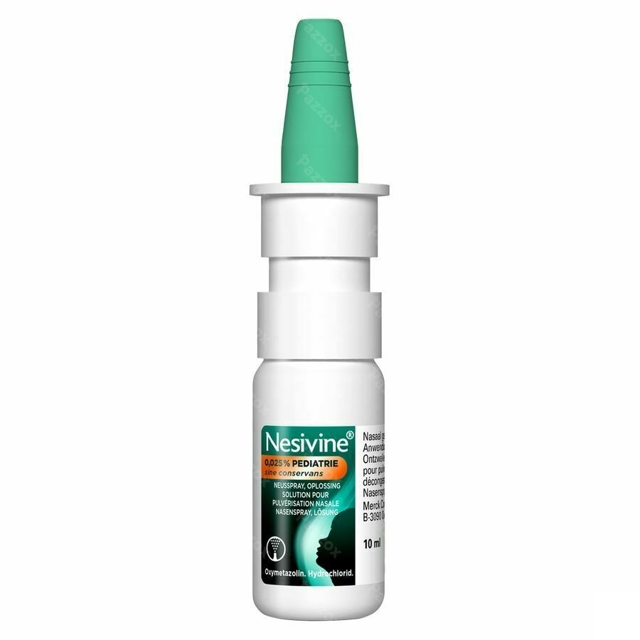 Nesivine 0,025% Sine Conservans Neusspray Kind 10ml