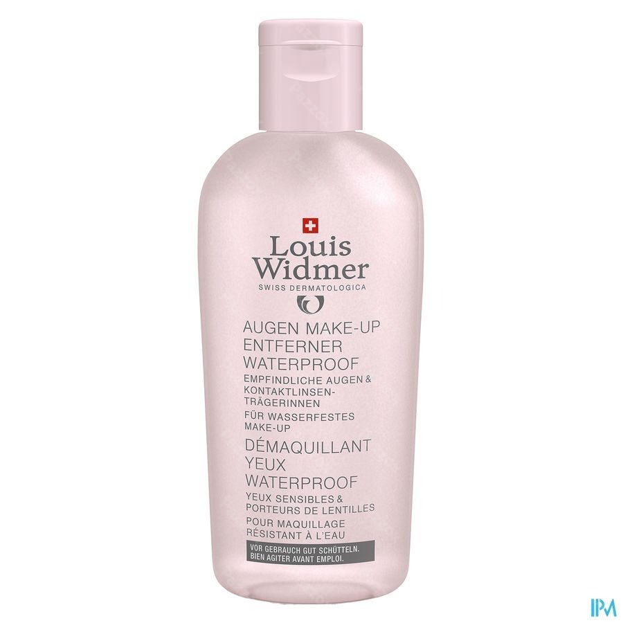 Louis Widmer Oogmake-up Remover Gevoelige Ogen Zonder Parfum 100ml