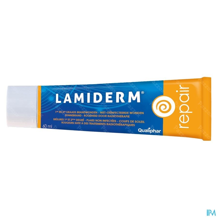 Lamiderm Repair Wondemulsie bij Brandwonden 60ml