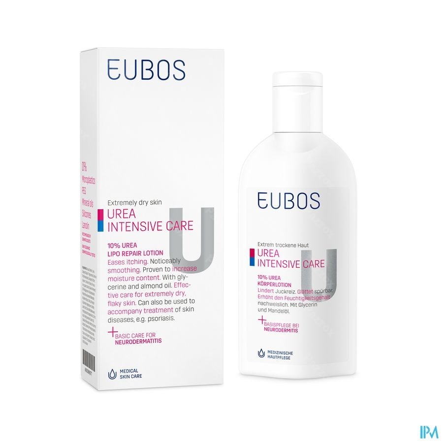 Eubos Urea 10% Lotion Zeer Droge Huid 200ml