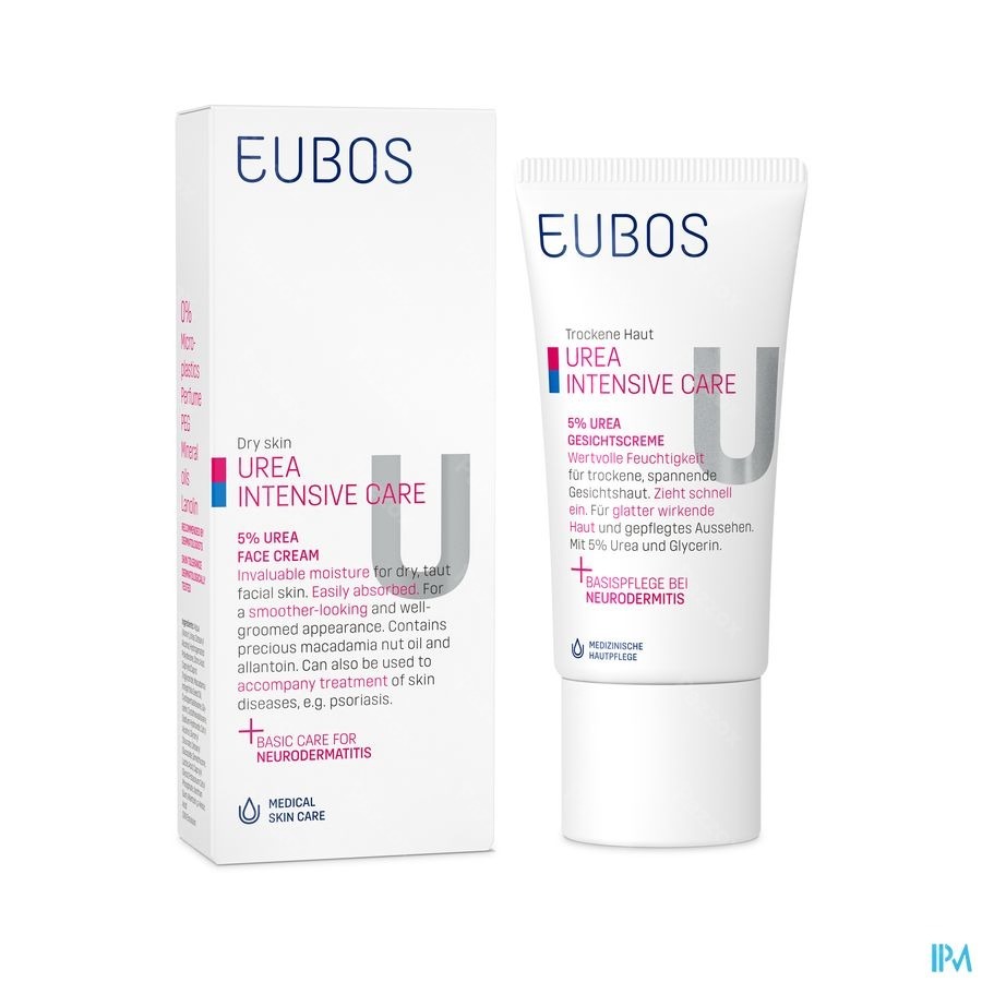 Eubos Urea 5% Gezichtscreme Tube 50ml