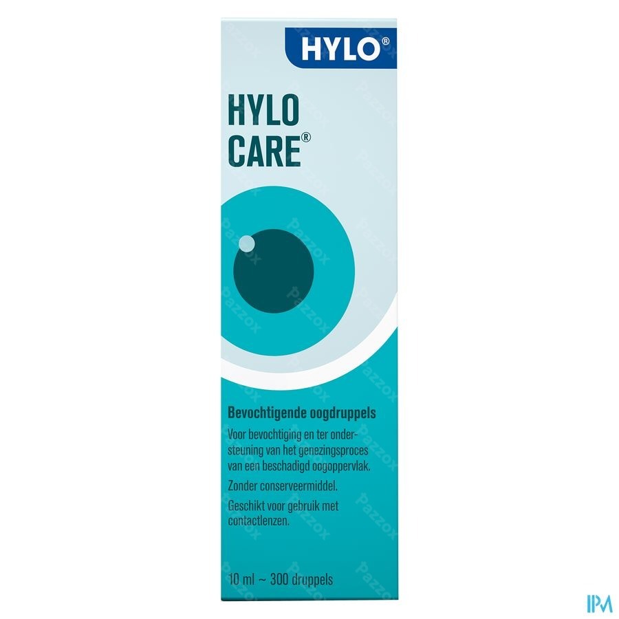 Hylo Care Bevochtigende Oogdruppels bij een Beschadigd Oogoppervlak 10ml