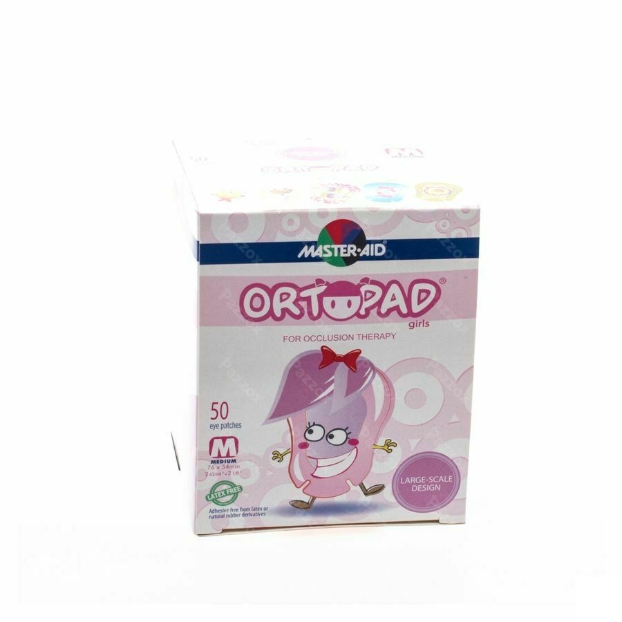 Ortopad For Girls Medium Oogkompres 50 73222