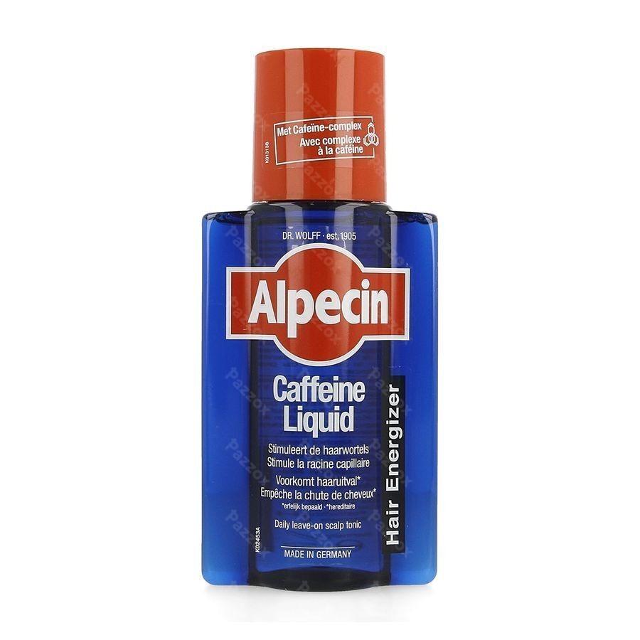 Dr. Wolff Alpecin Caffeine Liquid Revitaliserende Tonic Preventie Haaruitval 200ml