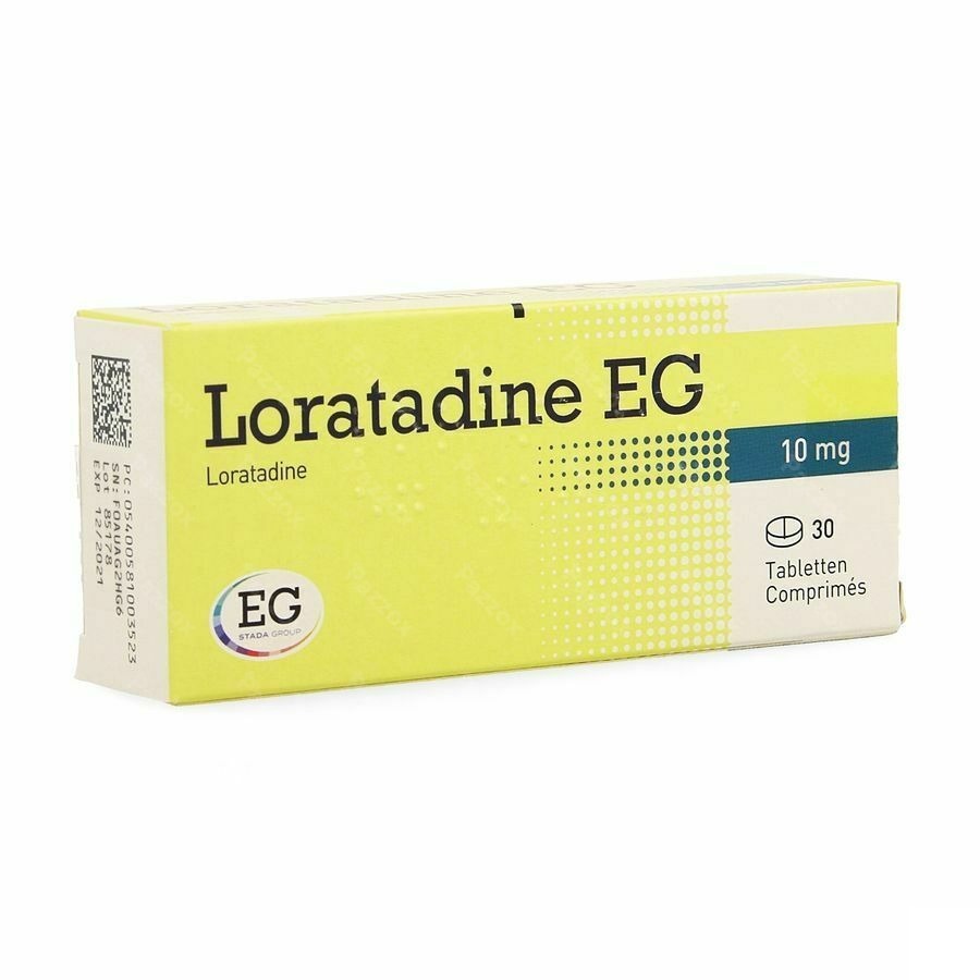 Loratadine EG 10mg 30 Tabletten
