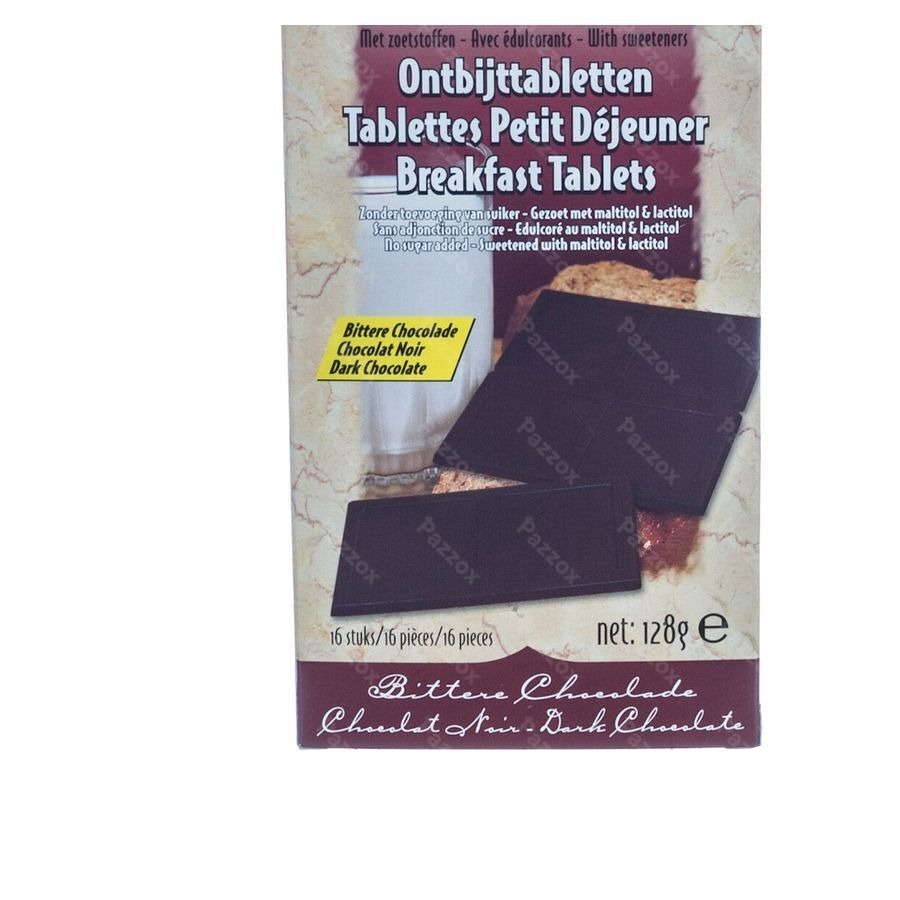 Prodia Ontbijttablet Bitt. Choco16x8g 6446 Revogan
