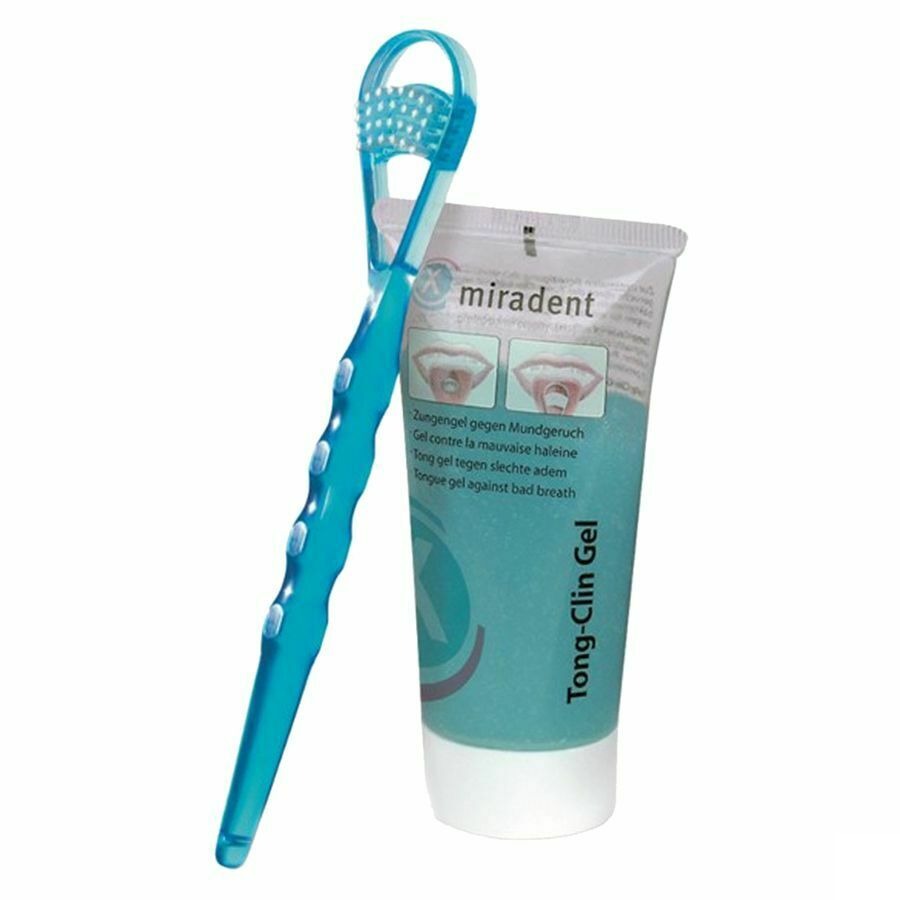 Miradent Tong-clin Set (gel+tongschraper)