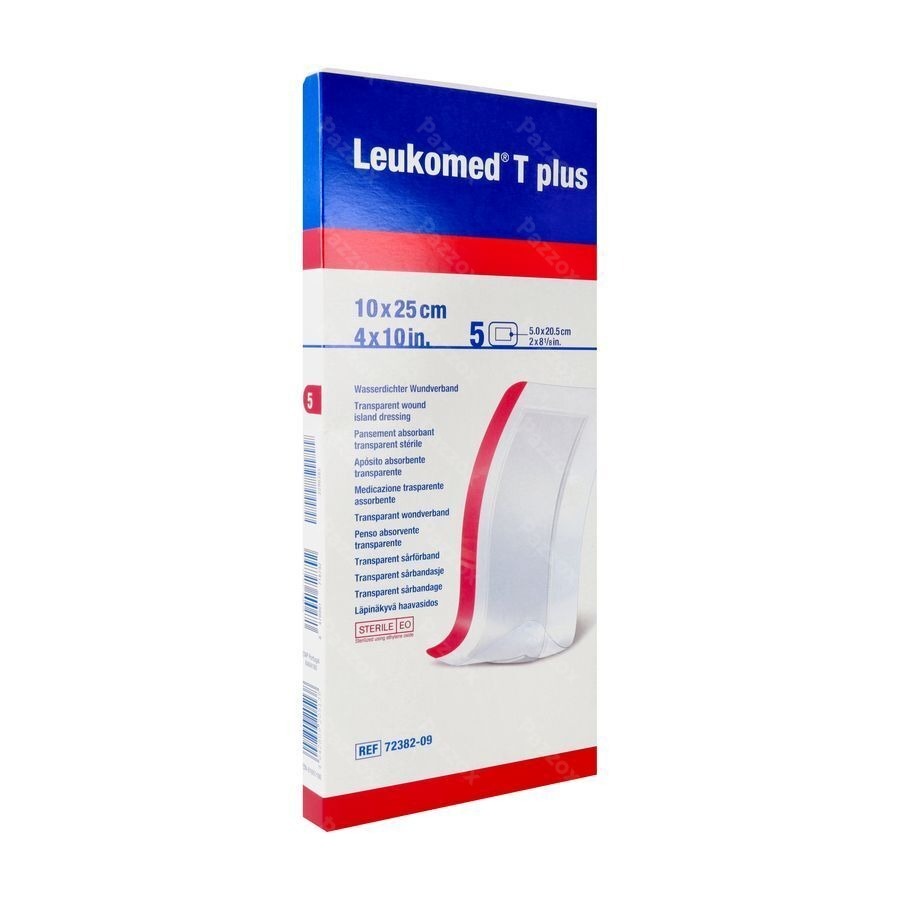 Leukomed T Plus Verb Ster 10,0cmx25cm 5 7238209