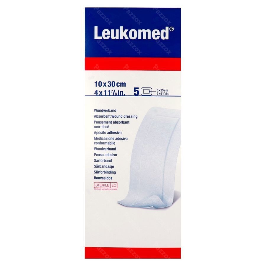 Leukomed Verband Steriel 10,0cmx30cm 5 7238012