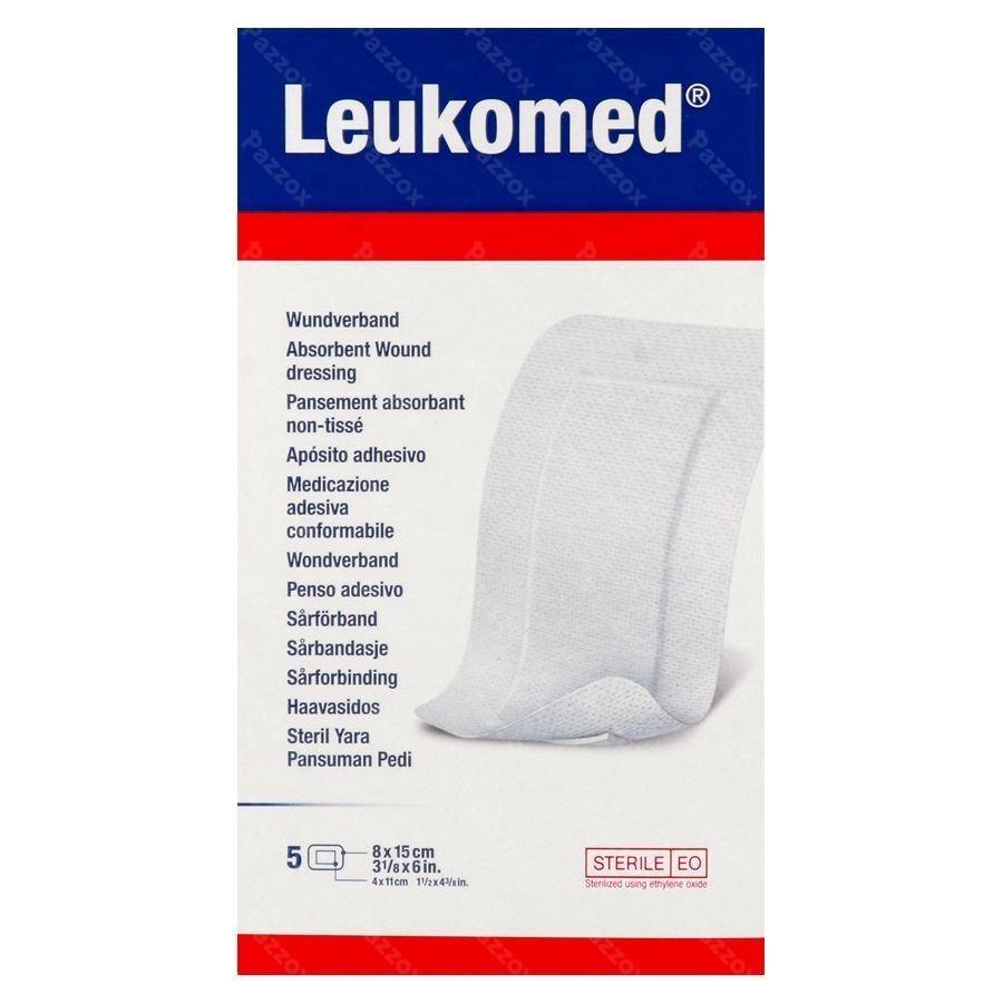 Leukomed Verband Steriel 8,0cmx15cm 5 7238009