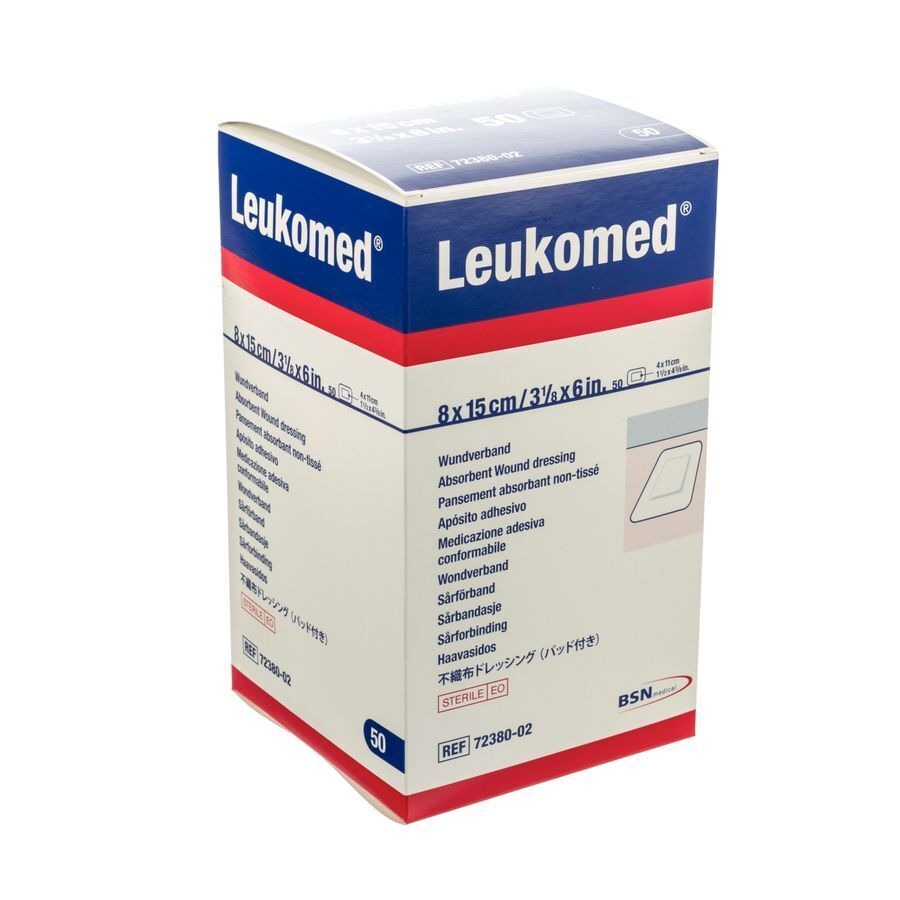 Leukomed Verband Steriel 8,0cmx15cm 50 7238002