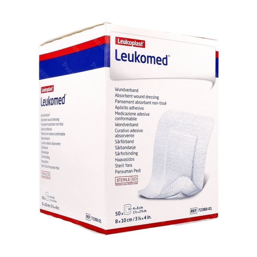 Leukomed Verband Steriel 8,0cmx10cm 50 7238001