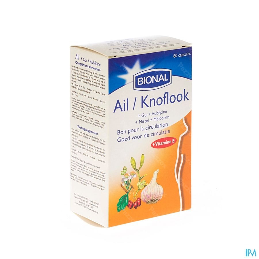 Bional Look-maretak-meidoorn-vit E Caps 80
