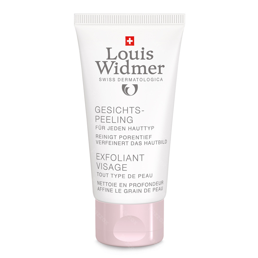Louis Widmer Gezichtspeeling Zonder Parfum 50ml