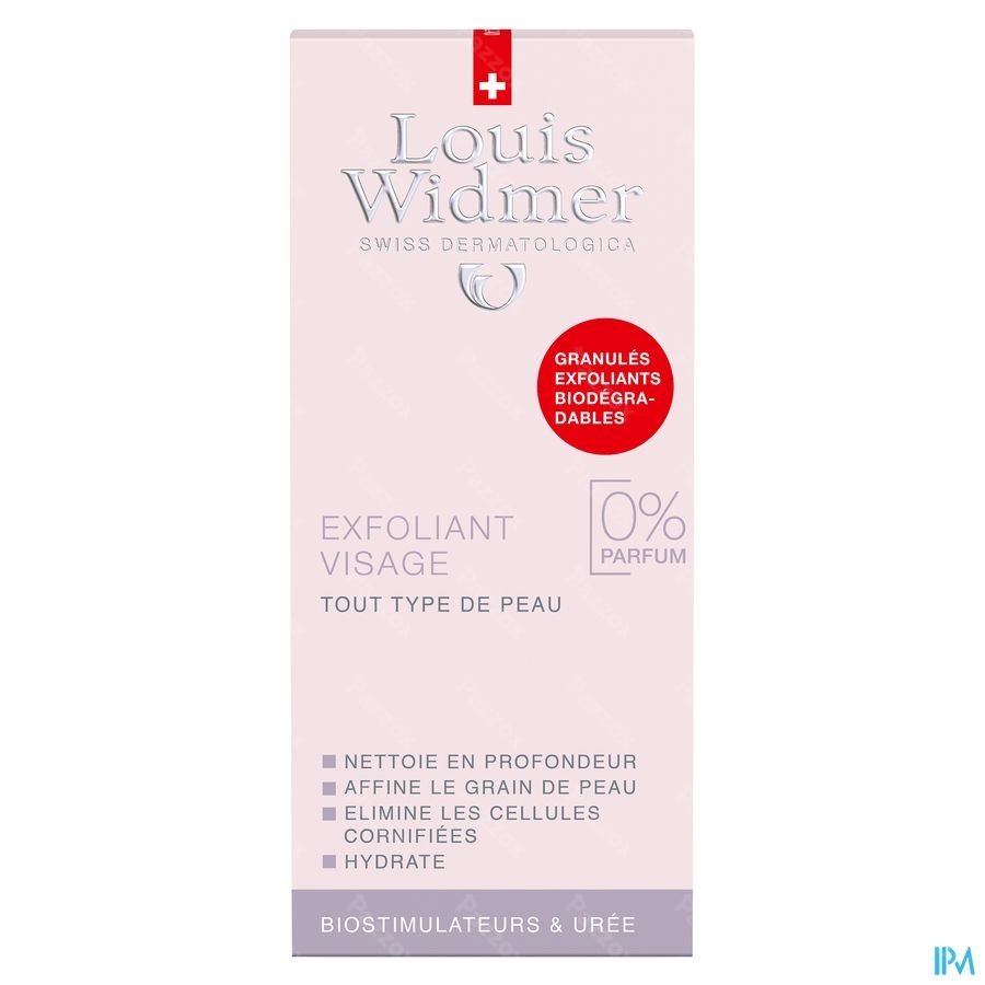 Louis Widmer Gezichtspeeling Zonder Parfum 50ml