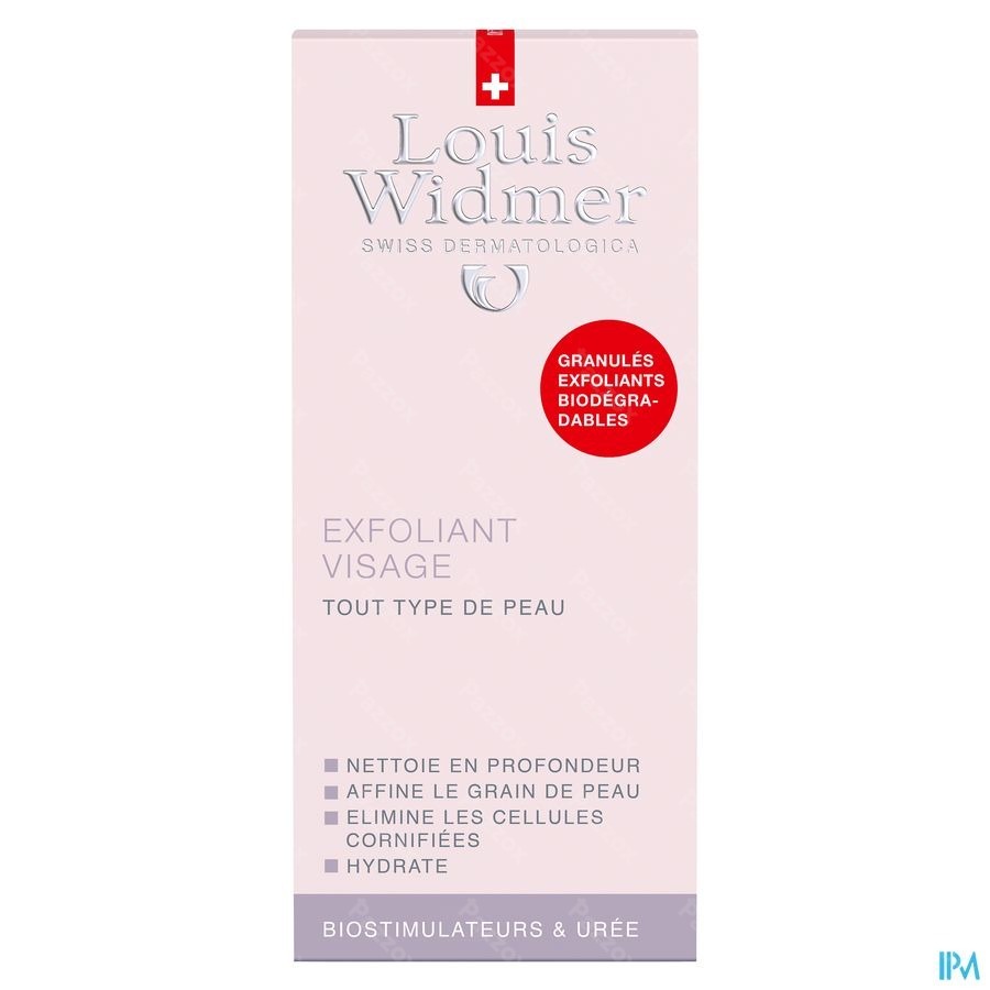 Louis Widmer Gezichtspeeling Geparfumeerd Tube 50ml