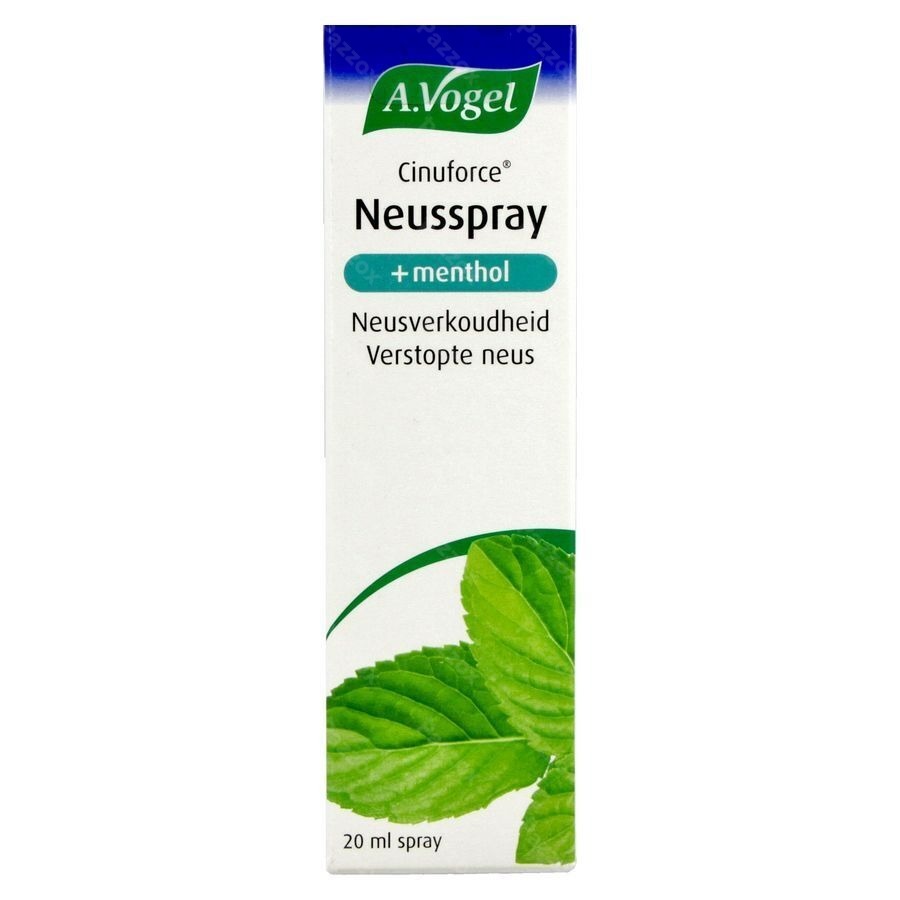 A.Vogel Cinuforce Neusspray Menthol 20ml