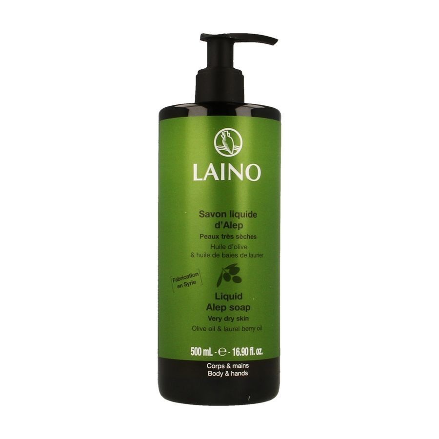 Laino Zeep D Alep Pompfles 500ml