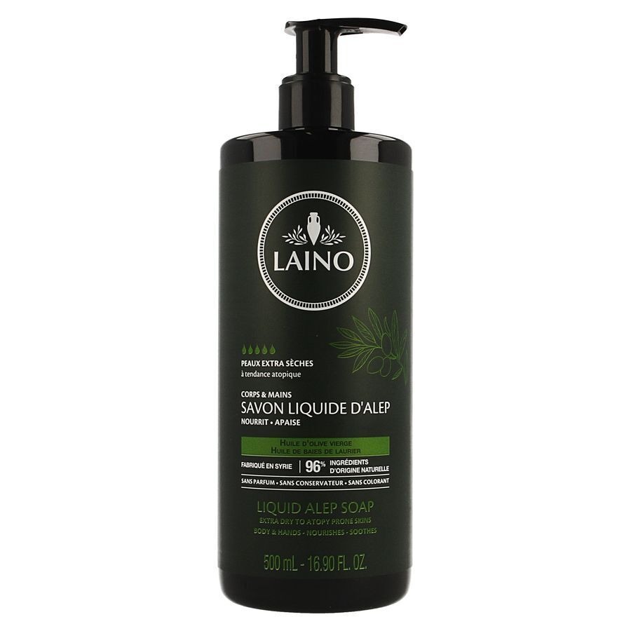 Laino Zeep D Alep Pompfles 500ml