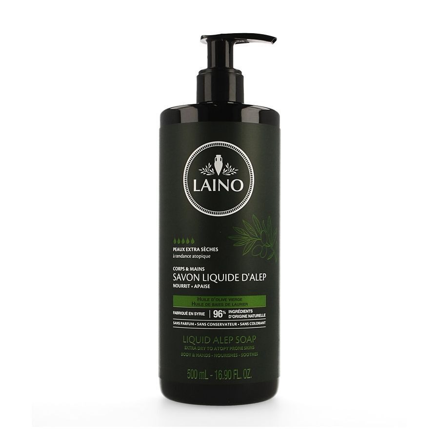 Laino Zeep D Alep Pompfles 500ml