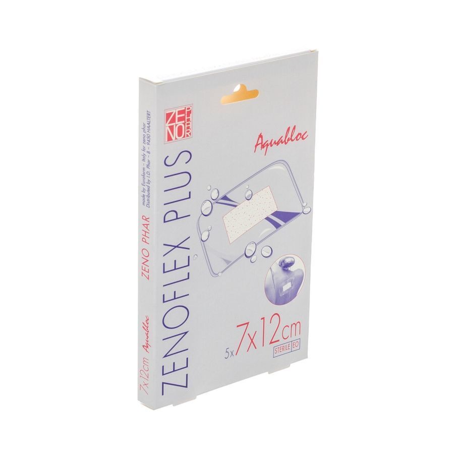 Zenoflex Plus 7x12cm 5 Pleister Steriel Wtp