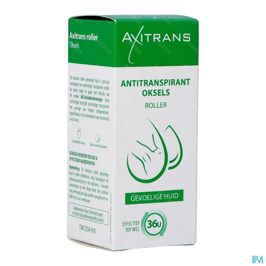 Axitrans Roller Gevoelige Huid Anti-Transpirant 20ml