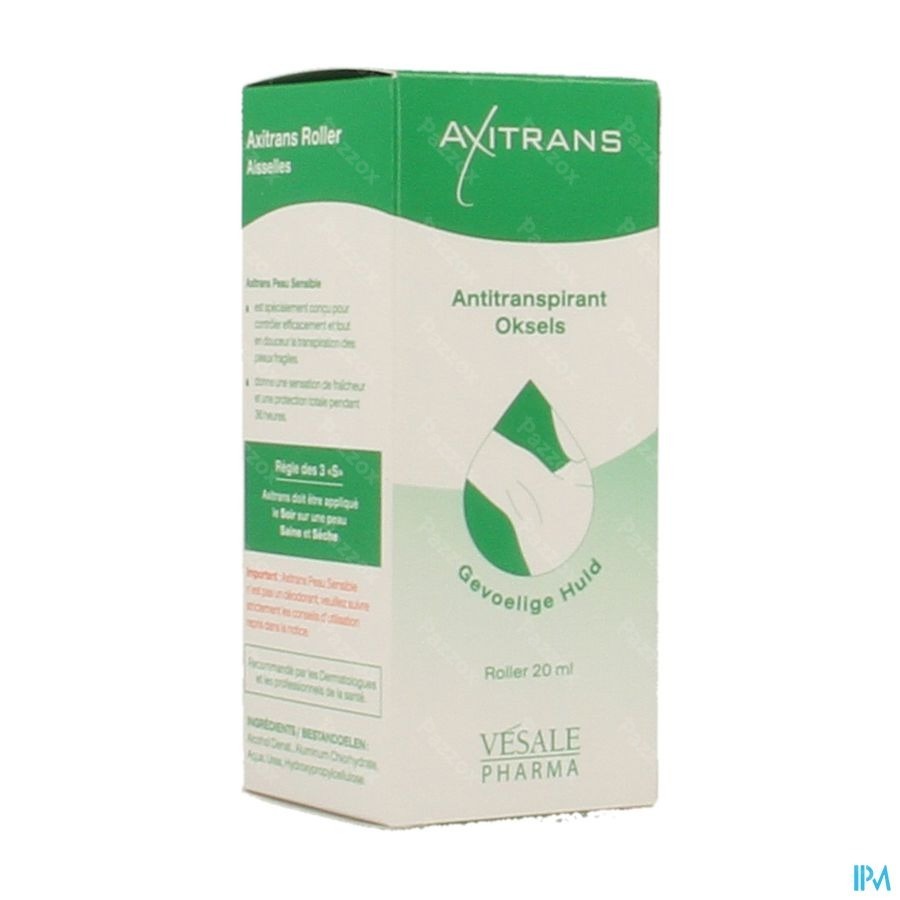 Axitrans Roller Gevoelige Huid Anti-Transpirant 20ml