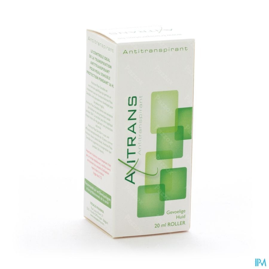 Axitrans Roller Gevoelige Huid Anti-Transpirant 20ml