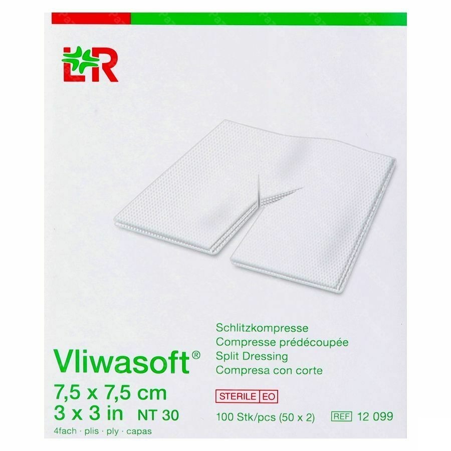 Vliwasoft Kp Ster 4pl + Split 7,5x7,5cm 2x50 12099