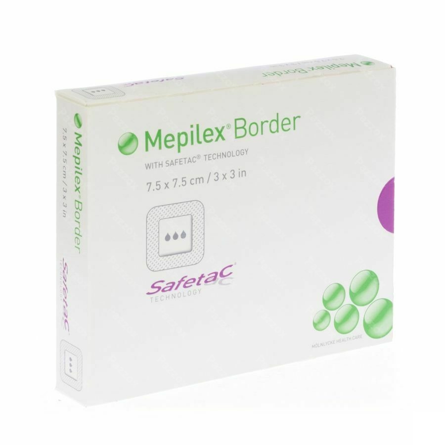 Mepilex Border Sil Adh Ster Nf 7,5x 7,5 5 295200