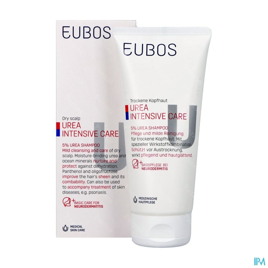 Eubos Dry Skin Shampoo Urea 5% Parfumvrij 200ml