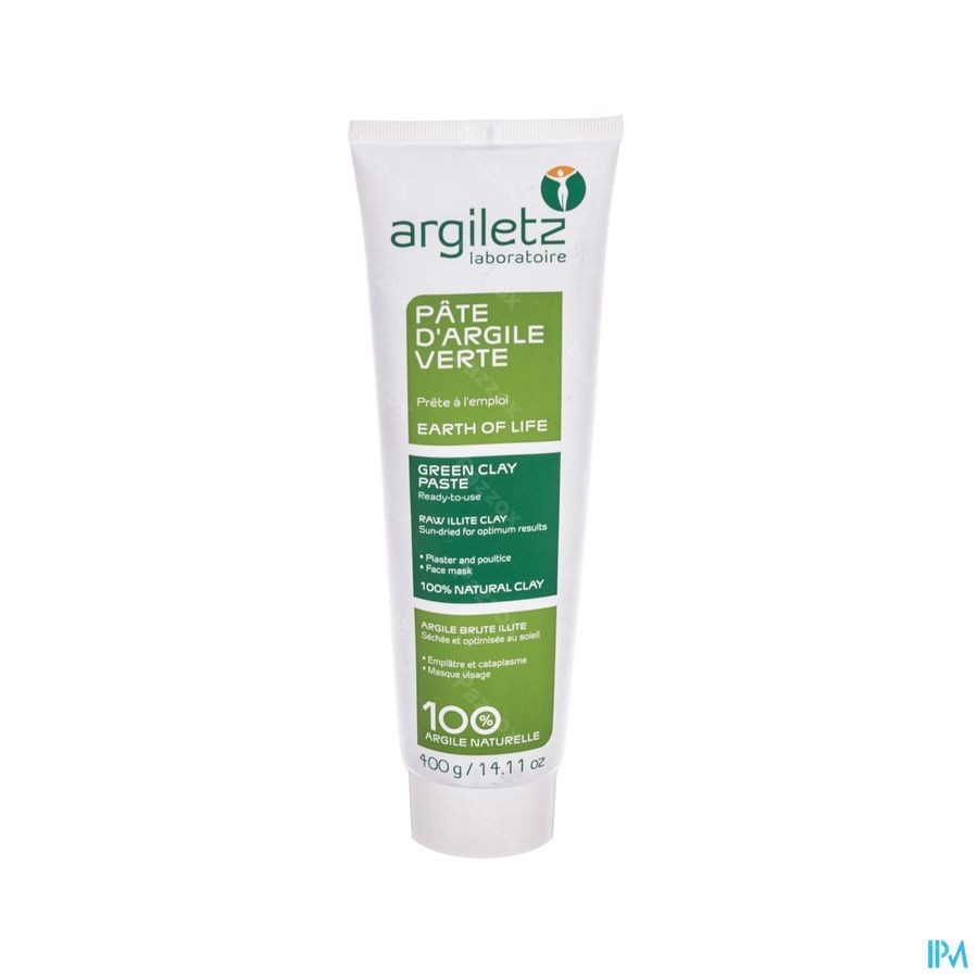 Argiletz Masker Groene Klei Gebruiksklaar Tbe 400g