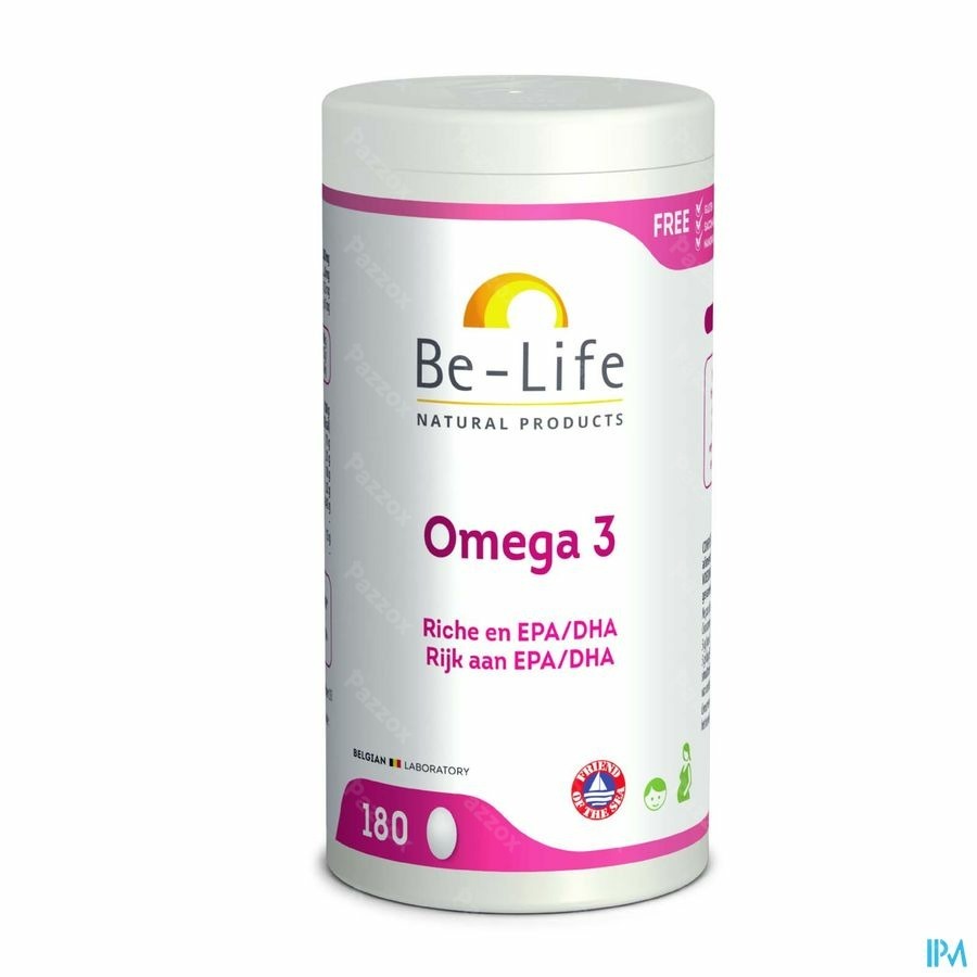 Be-Life Omega 3 180 Capsules