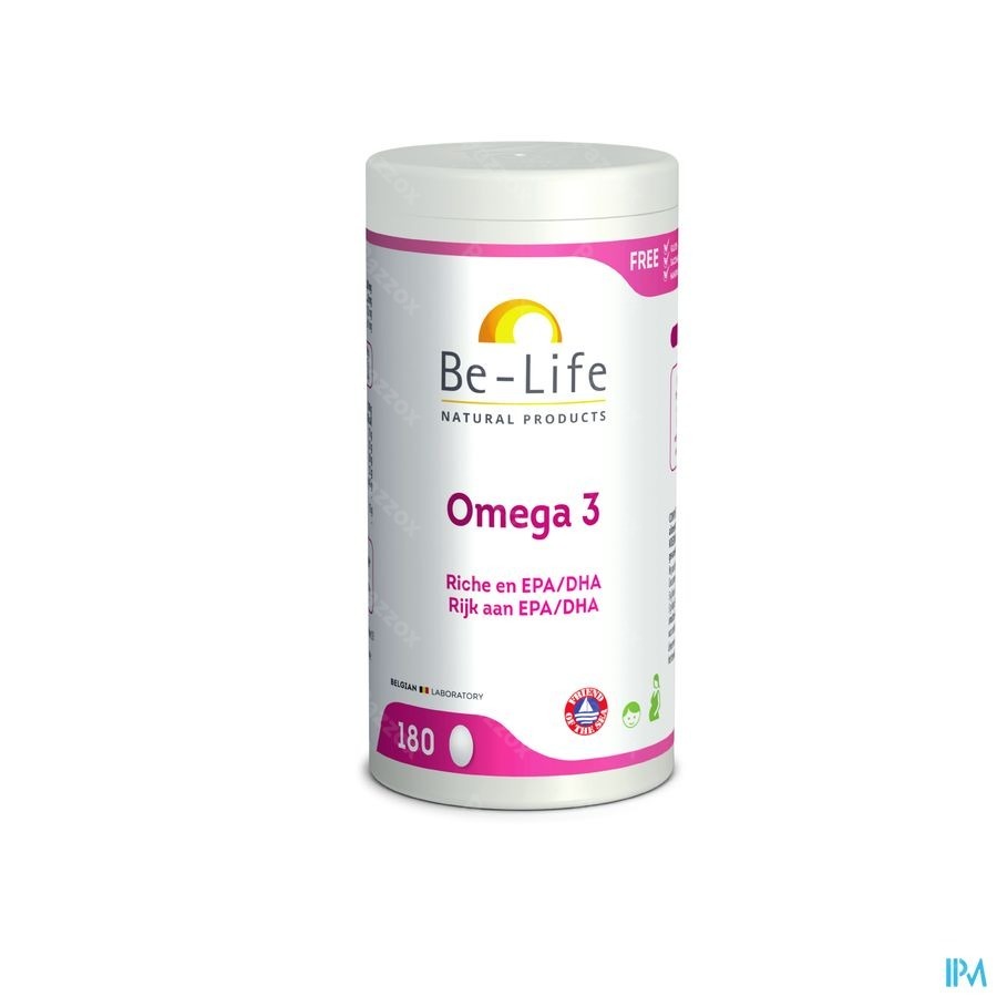 Be-Life Omega 3 180 Capsules