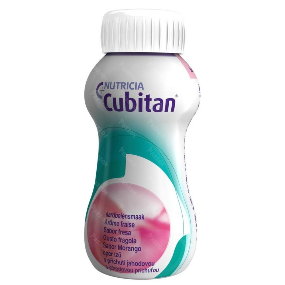 Cubitan Aardbei 4x200ml