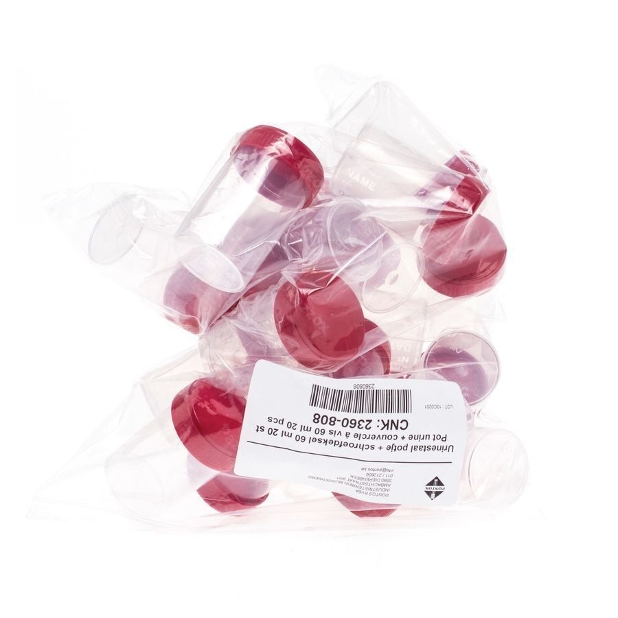 Urinepotje N/st 60ml 20 Pontos