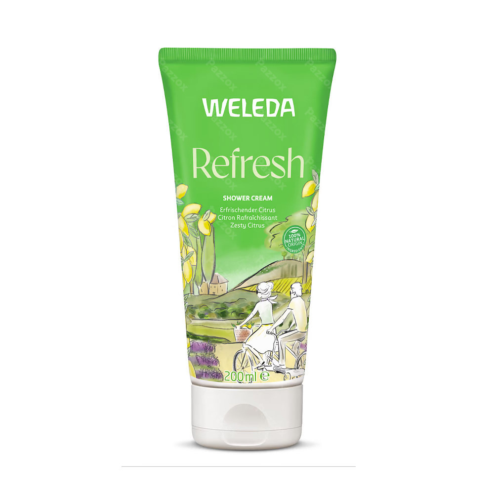 Weleda Verfrissingsdouche Citrus Tube 200ml